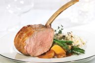 Quebec milk fed veal rib roast in apple wort