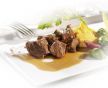 Ragoût de veau au vin rouge et au Thym