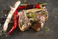 Roasted Marinated Quebec Lamb Chops