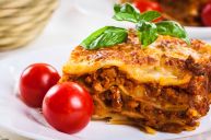 Yummy veal lasagna