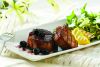 Veal medallion with Blueberry sauce