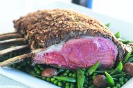 Mustard Crusted Veal Rib Roast